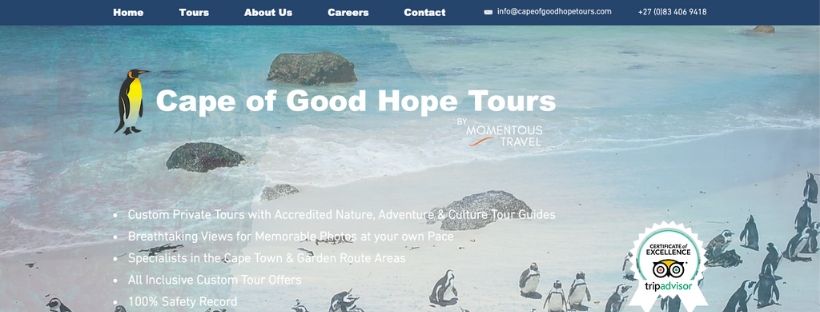 The Cape of Good Hope Affiliate program